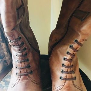 Vince Camuto Fenton Militarily Style Tall Boots